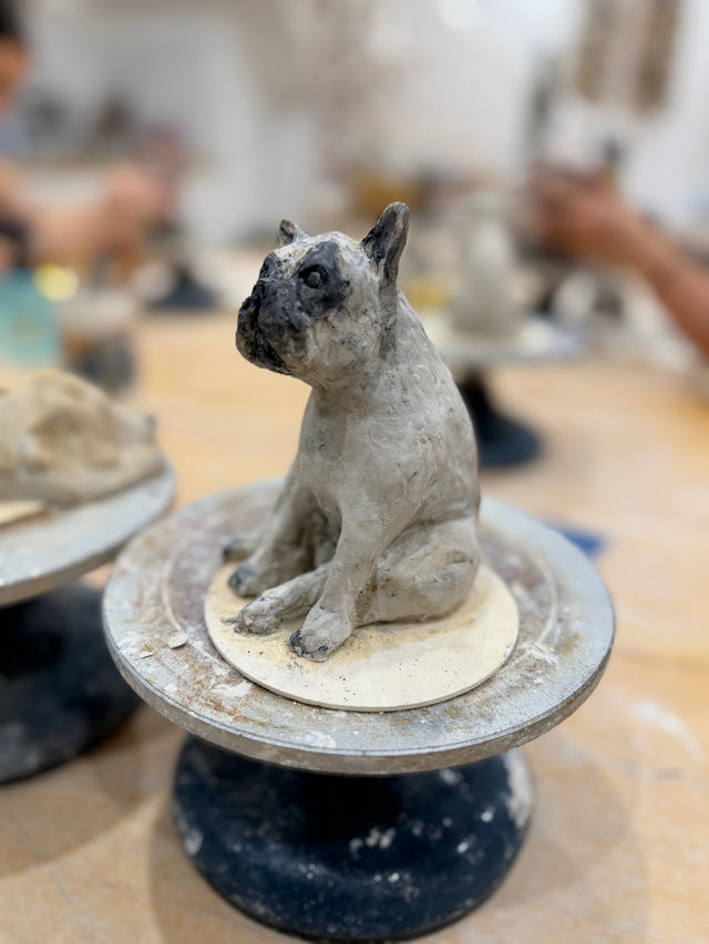 Pet Sculpture Portrait in Clay Workshop