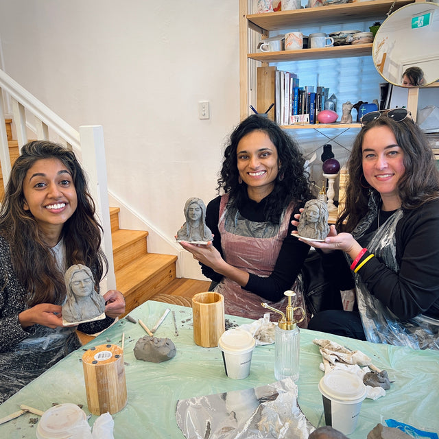 Sculpting Workshop: Make Your Mate Out Of Clay in Melbourne