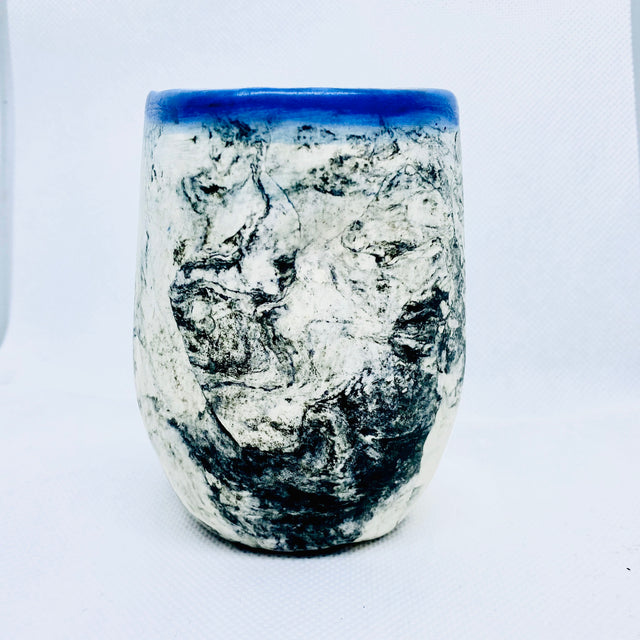 Ceramic Tumbler Mug, Grafic Pattern