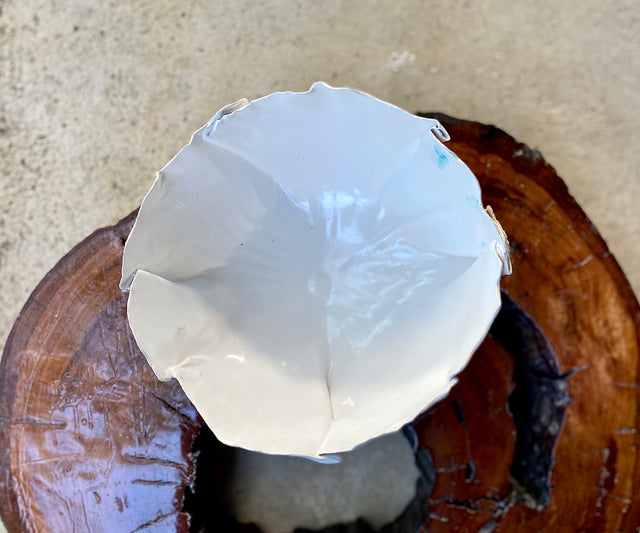 Ceramic Porcelain Paper clay fruit bowl