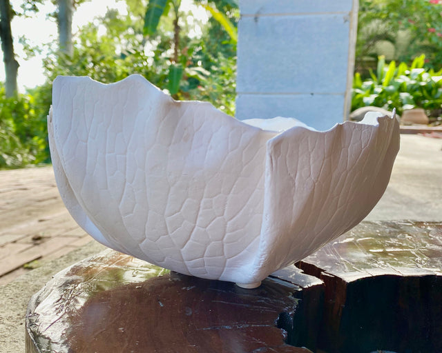 Ceramic Porcelain Paper clay fruit bowl