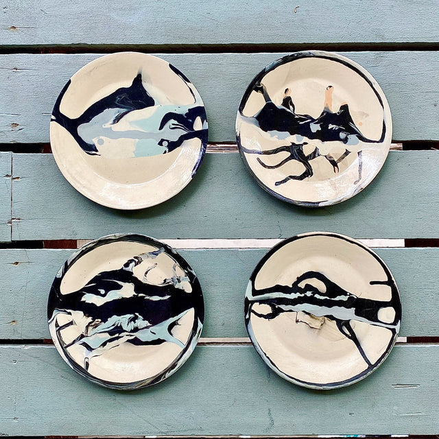 Ceramic unique Plates, Designers’ ceramics