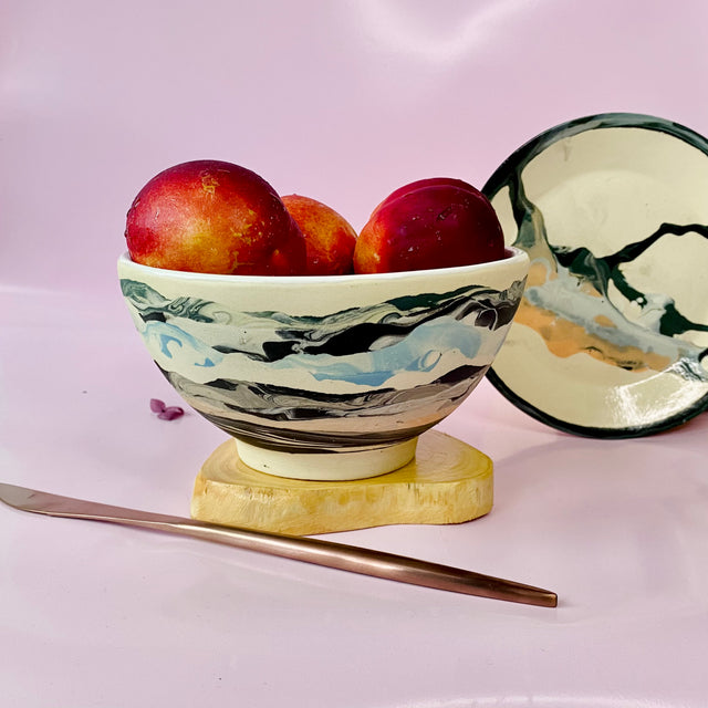 Landscape Series Ceramic Breakfast Bowl