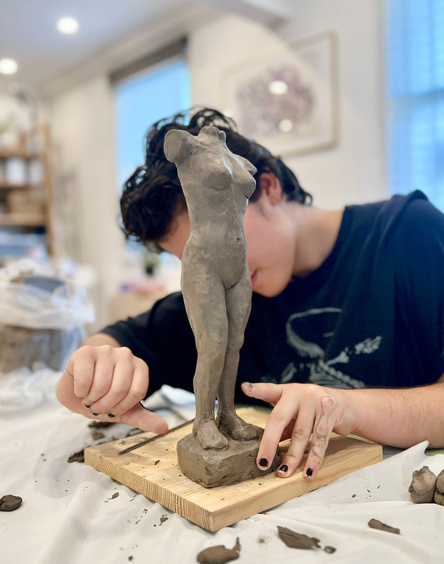 Clay Sculpture Workshop: Make A Torso in Melbourne, 6th Aug at 2.30pm