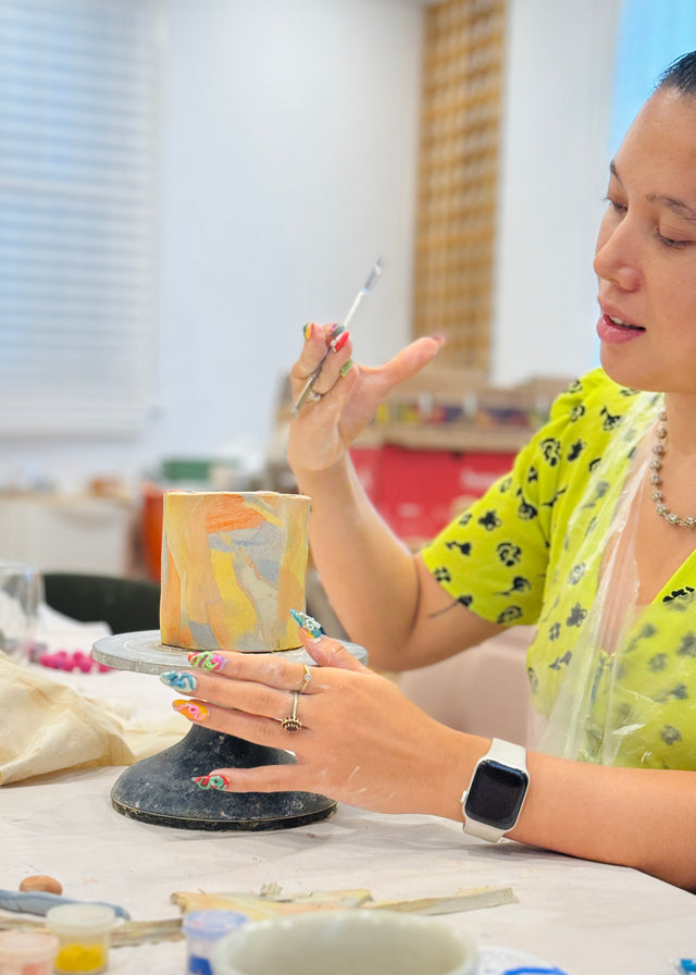 Pottery Decorating Class: Paint Your Own Ceramic Mug