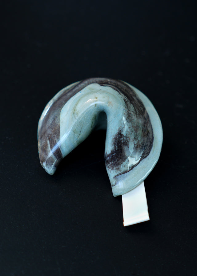 Marbled Ceramic Fortune Cookies • Made to last forever