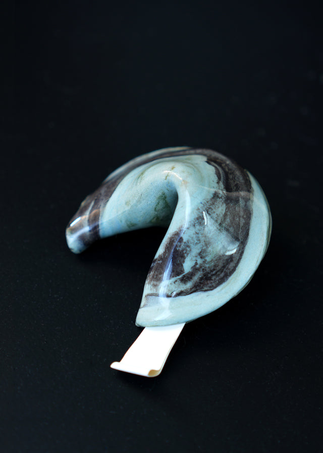 Marbled Ceramic Fortune Cookies • Made to last forever