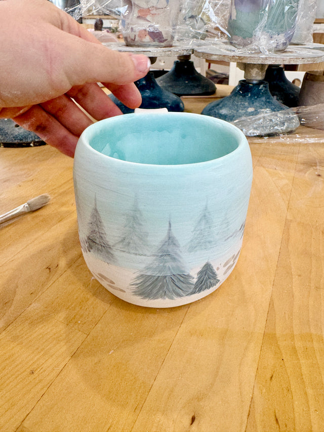 Pottery Decorating Class: Paint Your Own Ceramic Mug