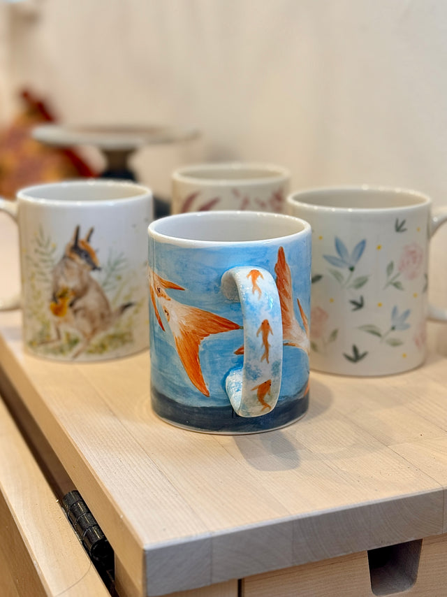 Pottery Decorating Class: Paint Your Own Ceramic Mug