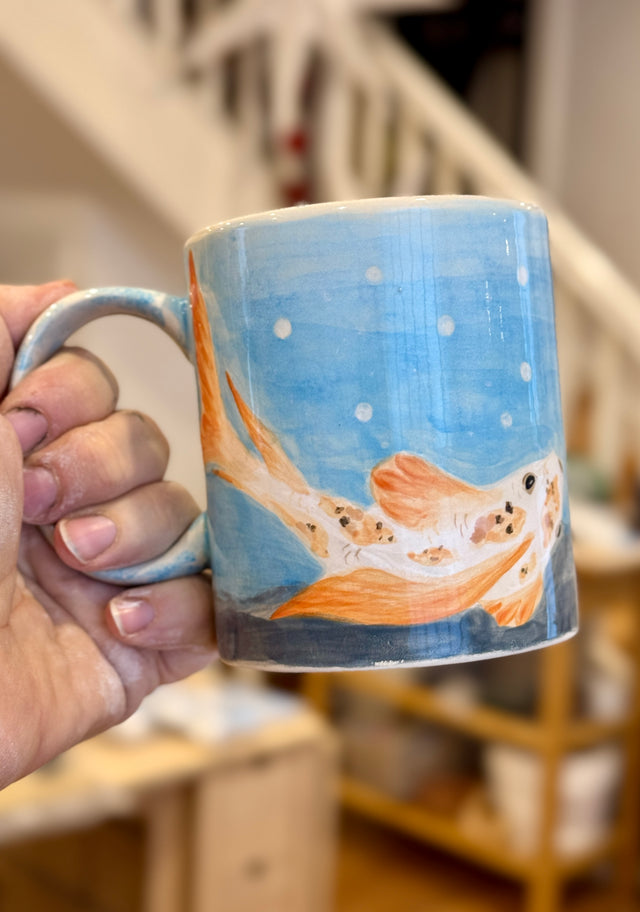 Pottery Decorating Class: Paint Your Own Ceramic Mug