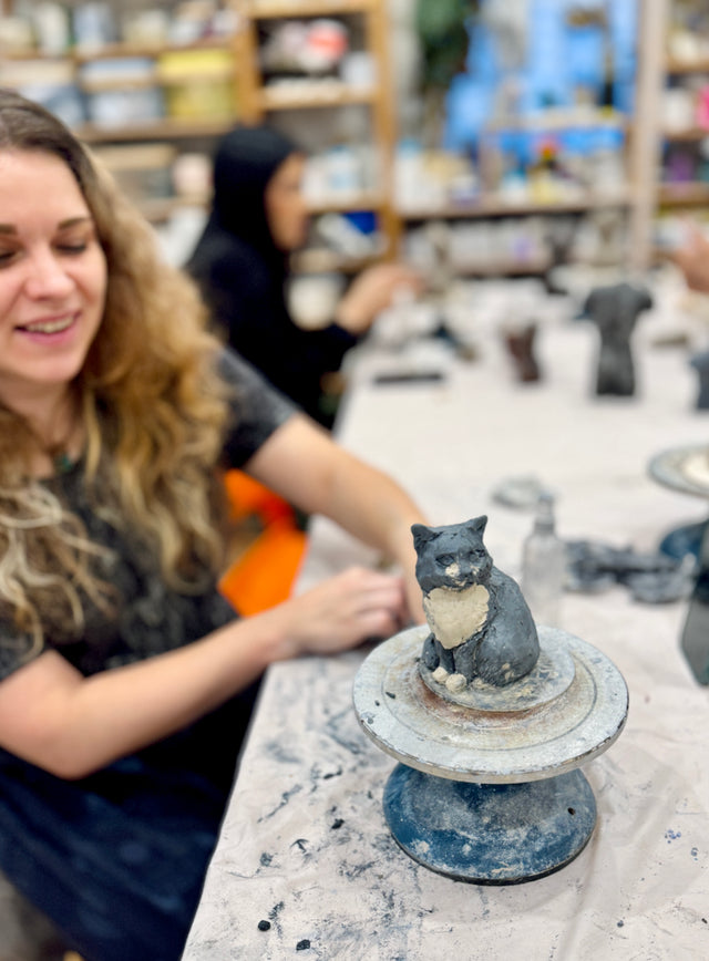 Pet Sculpture Portrait in Clay Workshop