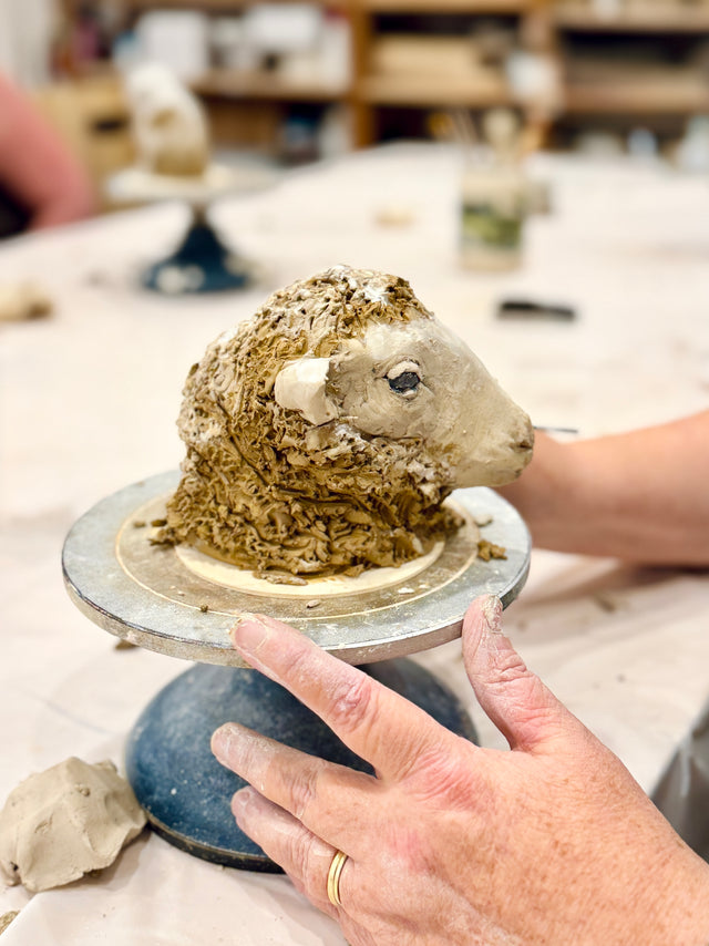 Pet Sculpture Portrait in Clay Workshop