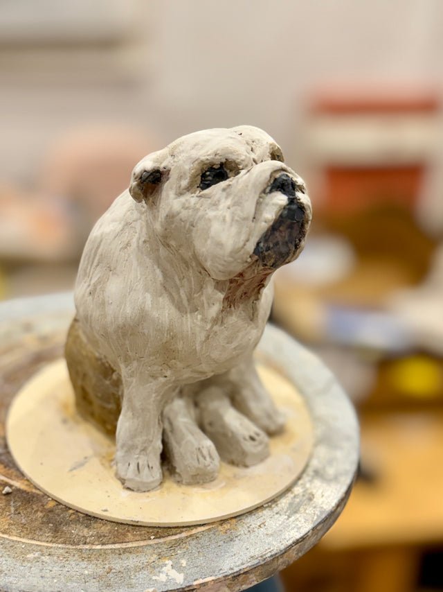 Pet Sculpture Portrait in Clay Workshop