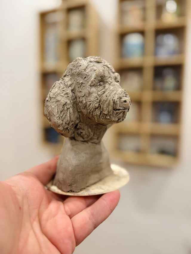 Pet Sculpture Portrait in Clay Workshop