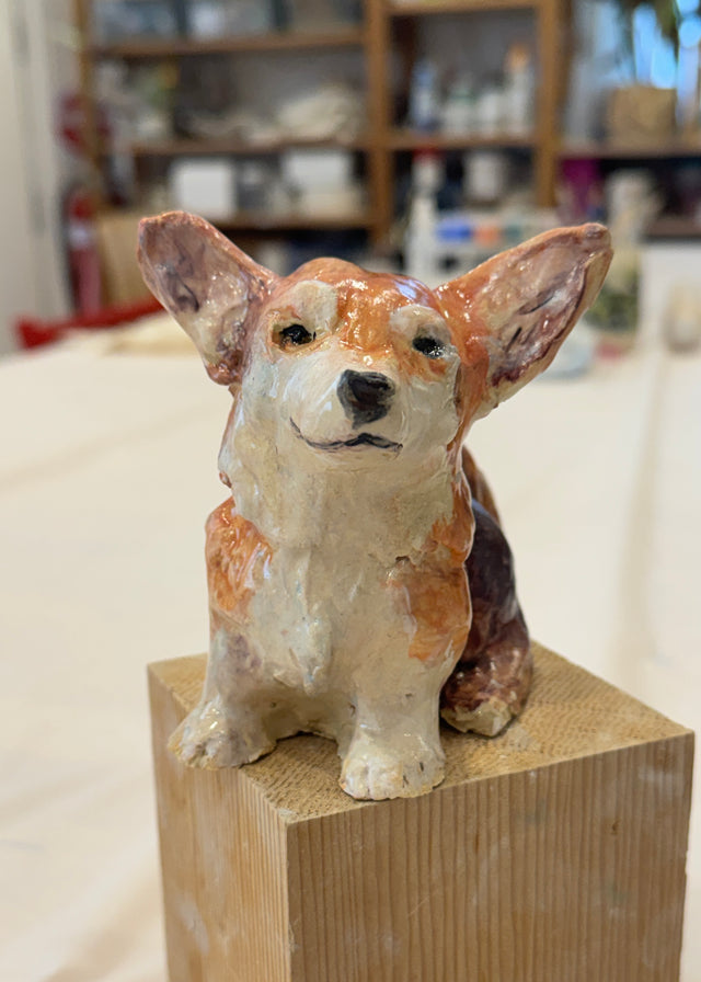 Pet Sculpture Portrait in Clay Workshop