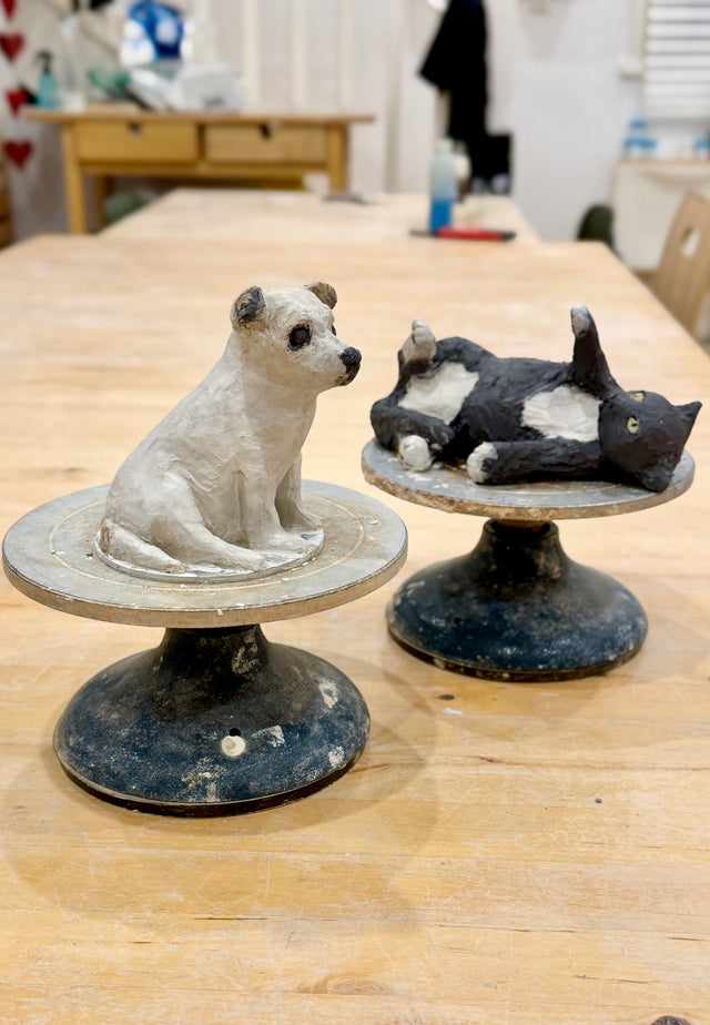 Pet Sculpture Portrait in Clay Workshop