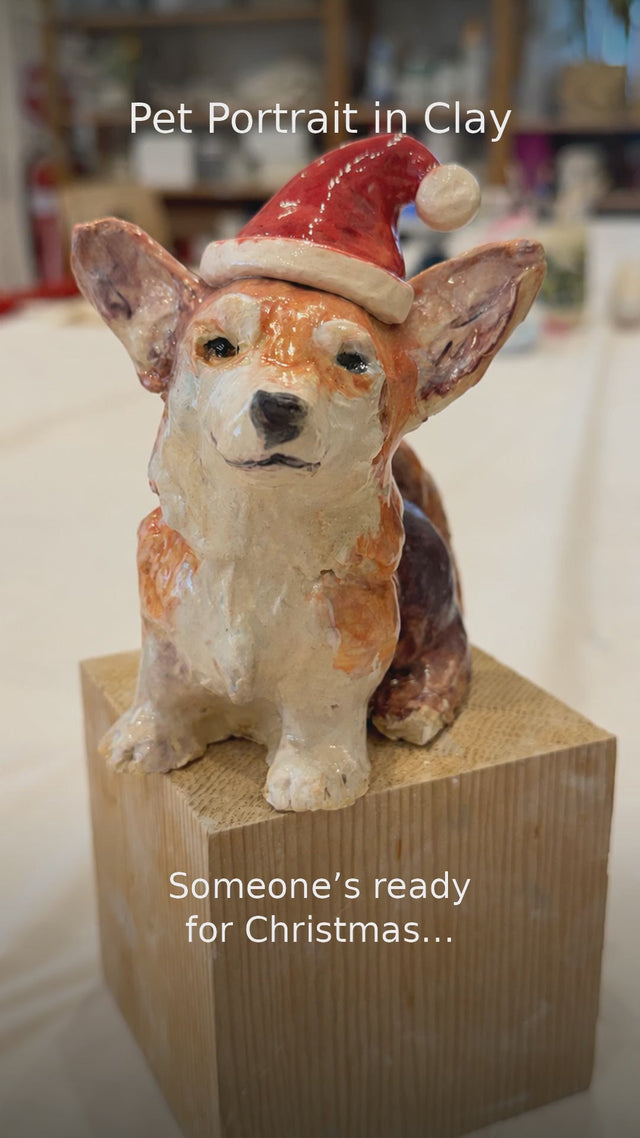 Pet Sculpture Portrait in Clay Workshop