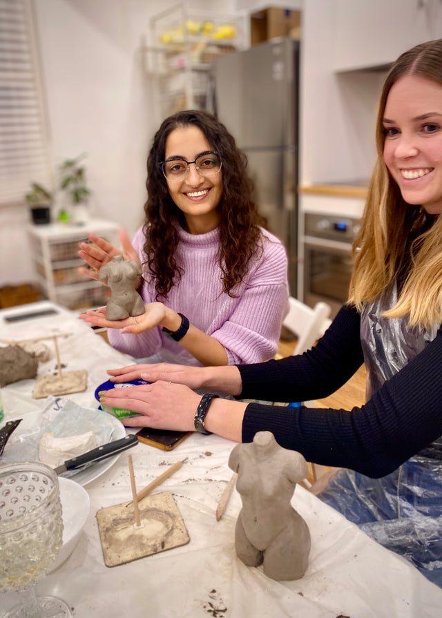 Clay Sculpture Workshop: Make A Torso