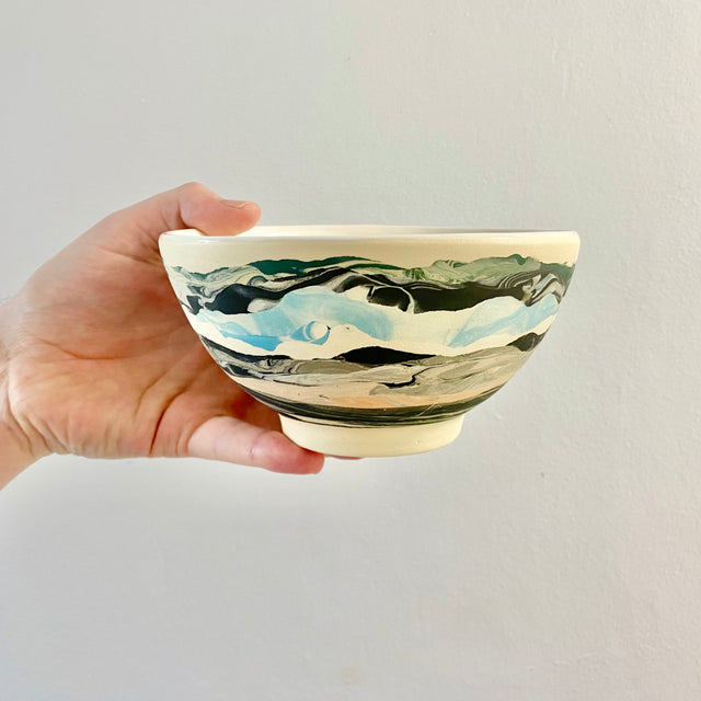 Landscape Series Ceramic Breakfast Bowl