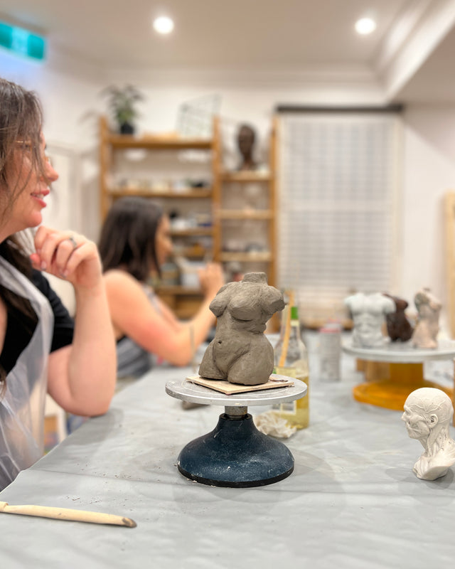 Clay Sculpture Workshop: Make A Torso