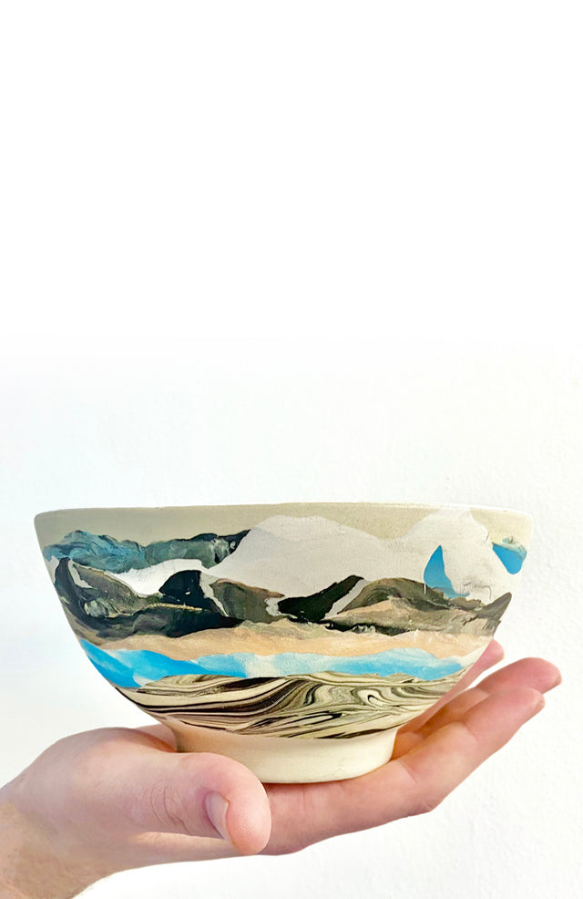 Landscape Series Ceramic Breakfast Bowl