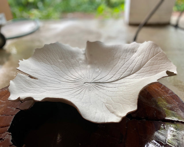 Ceramic Large Lotus Platter