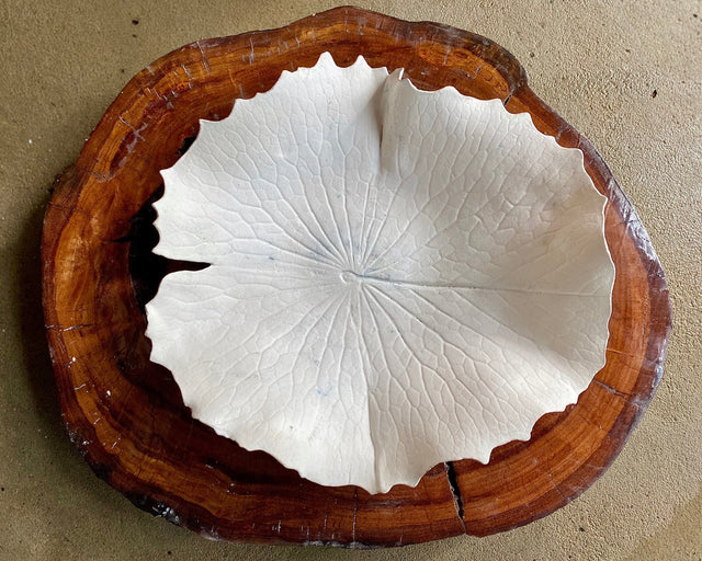 Ceramic Large Lotus Platter