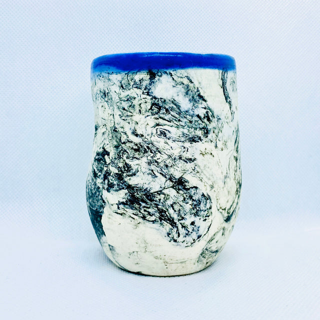 Ceramic Tumbler Mug, Grafic Pattern