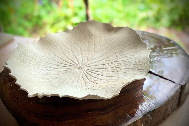 Ceramic Large Lotus Platter