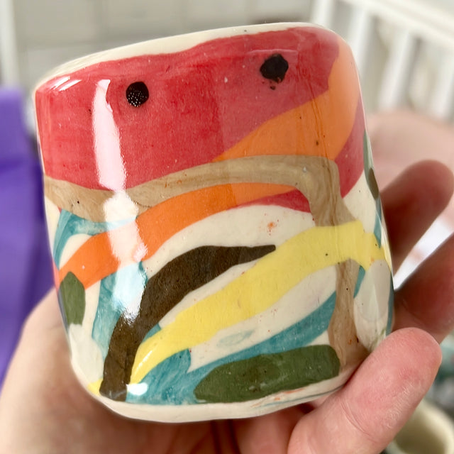 Firing and glazing 1 mug