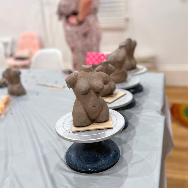 Clay Sculpture Workshop: Make A Torso in Melbourne, 6th Aug at 2.30pm